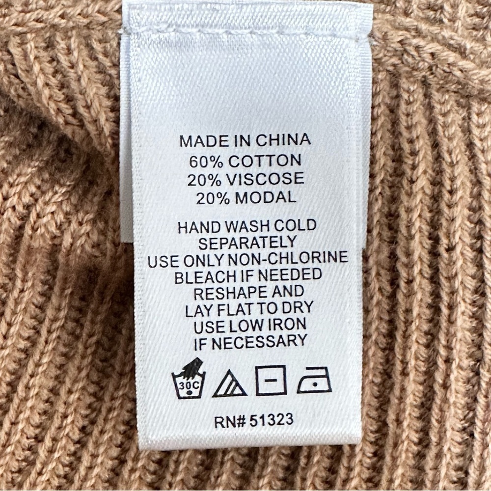 1. State V-neck Bubble Sleeve Sweater - Picture 7 of 7